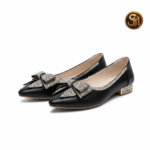 Ladies Premium Semi Heel Closed Shoes - Image 3